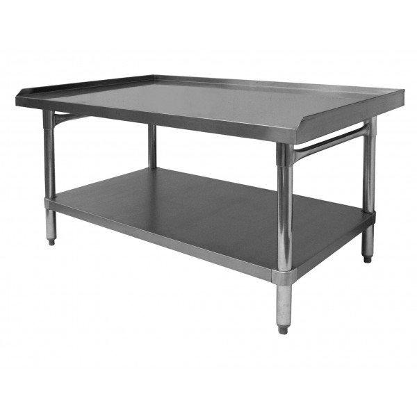 all stainless steel commercial equipment stand 30x24