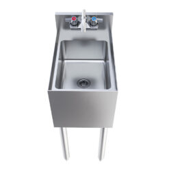 stainless steel dump station hand sink