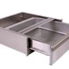 Add On Sliding Drawer for 24″ Stainless Table