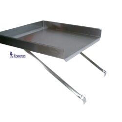 stainless steel commercial add on drain board 24x24
