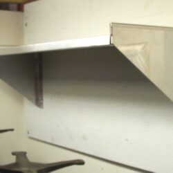 12x24 Stainless Wall Shelf