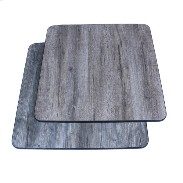Gray and Knotty Oak Table Tops